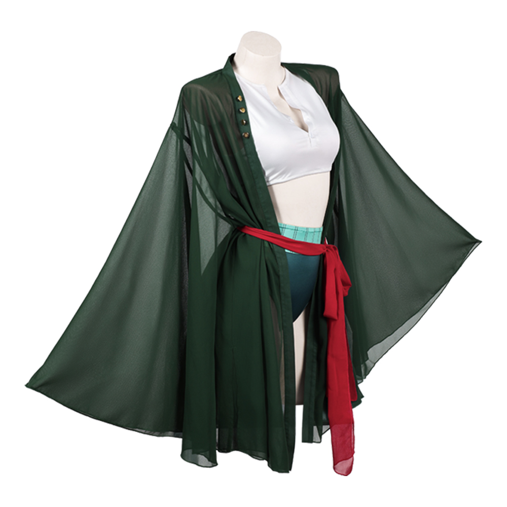 Anime Zoro Cosplay Female - Roronoa Cosplay Zoro Female Costume Lolita