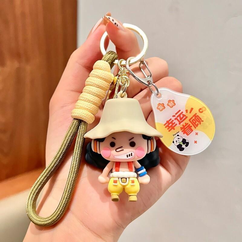 Anime Cosplay Instagram - One Piece Anime Character Keychain Pendant