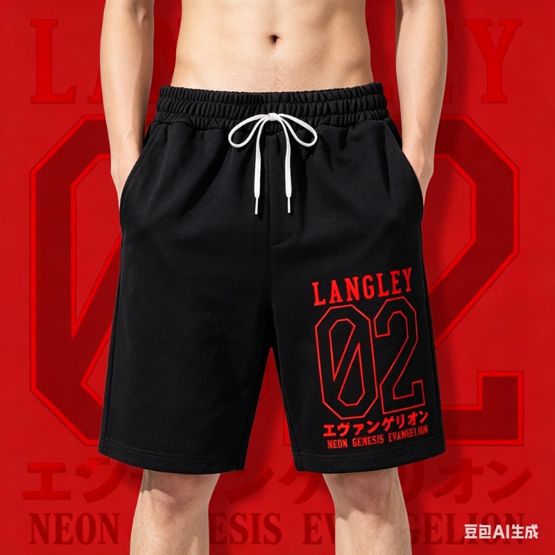 2026 Men's Shorts Anime Eva Ev - огляд і ціна Quick Anime Cosplay