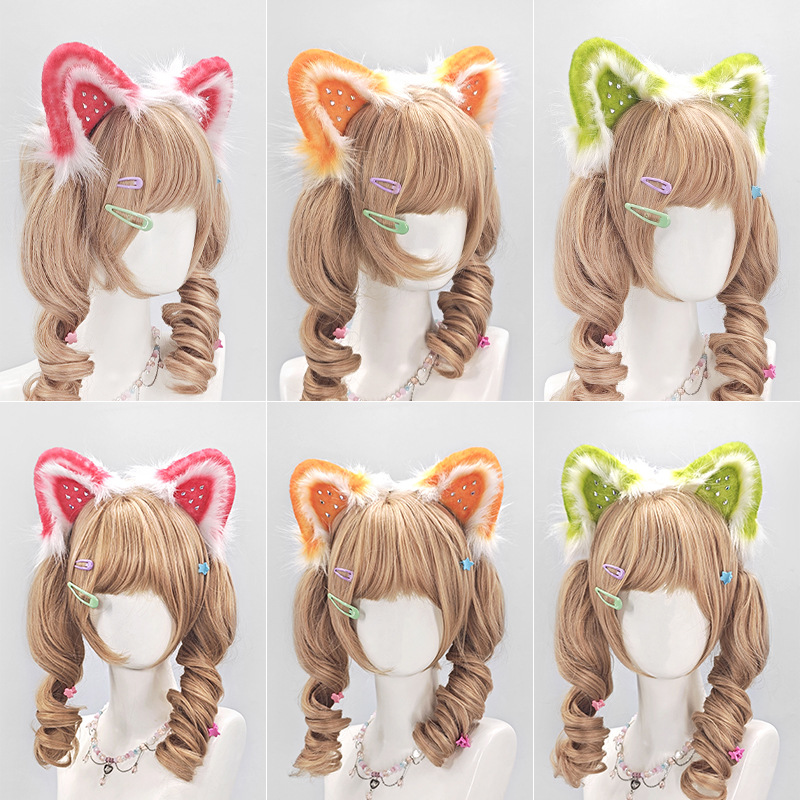 Sweet Strawberry Cat Ear Hairb - огляд і ціна Cosplay Anime Expo