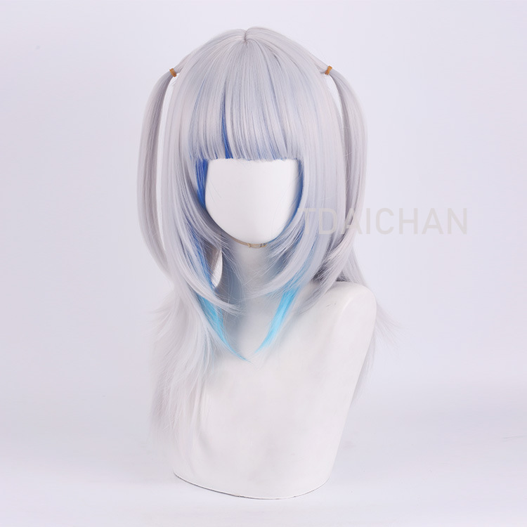 2025 Gawr Gura Cosplay Wig Whi - огляд і ціна Anime Cosplay Event 2025