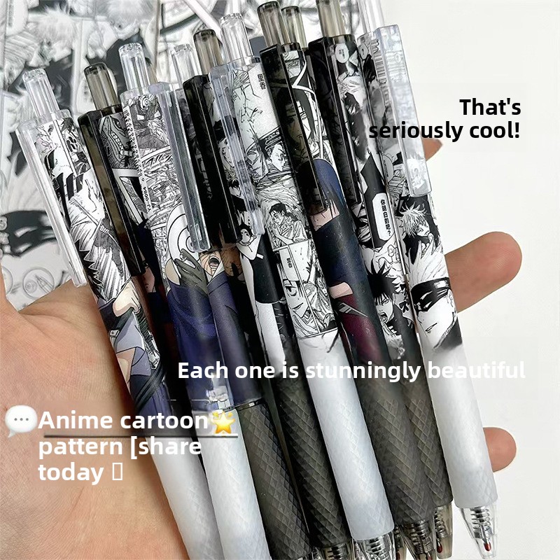 Anime Naruto Gel Pen Cute Cart - огляд і ціна Quick Anime Cosplay