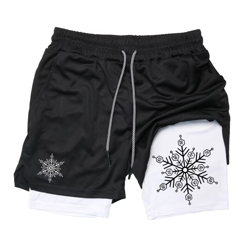 Akaza Men's 2-in-1 Shorts cott - огляд і ціна Quick Anime Cosplay