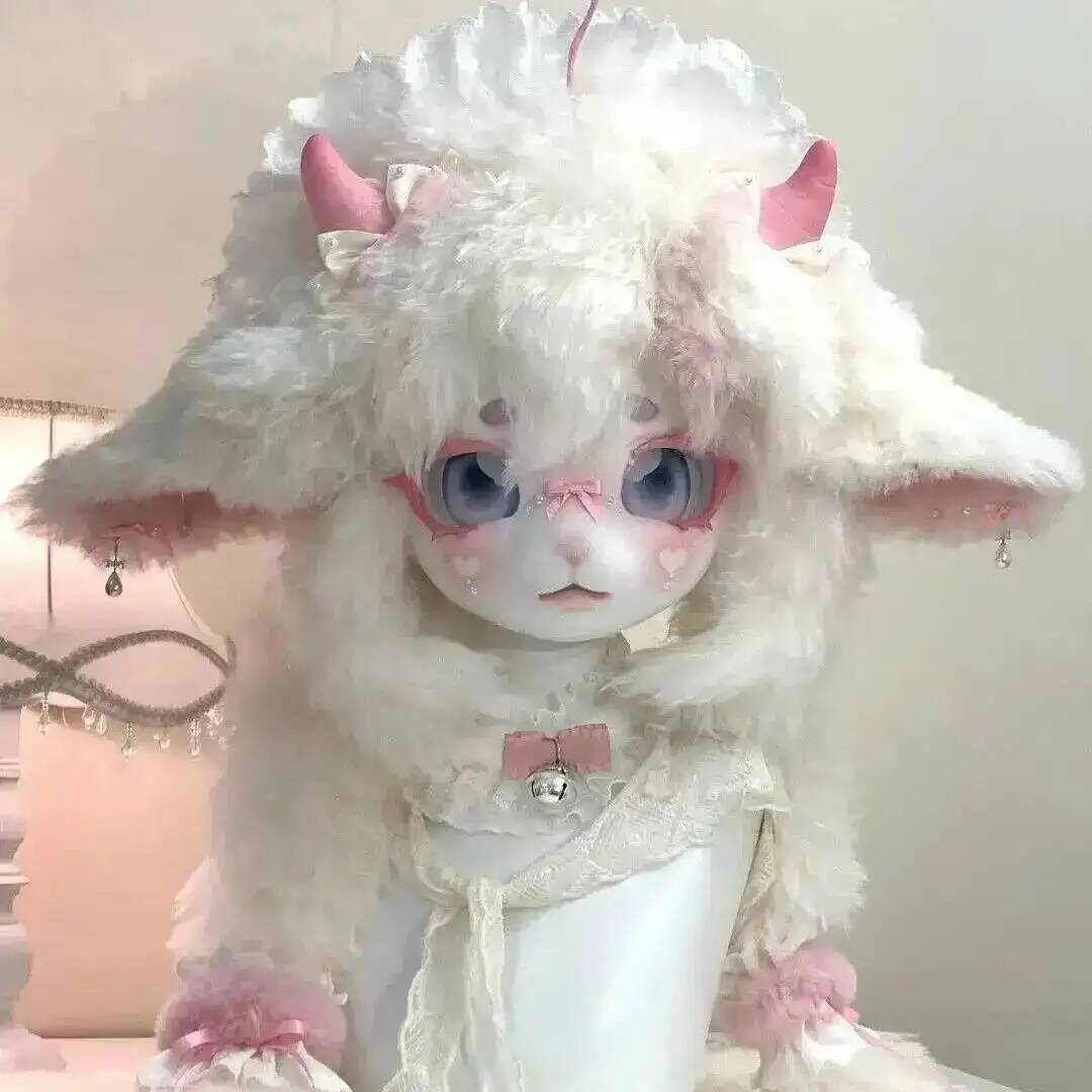 Handmade Kig Fursuit Head Cute - огляд і ціна Anime Cosplay Lolita