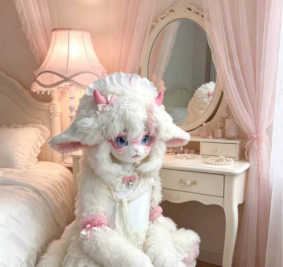 Handmade Kig Fursuit Head Cute - огляд і ціна Anime Cosplay Lolita