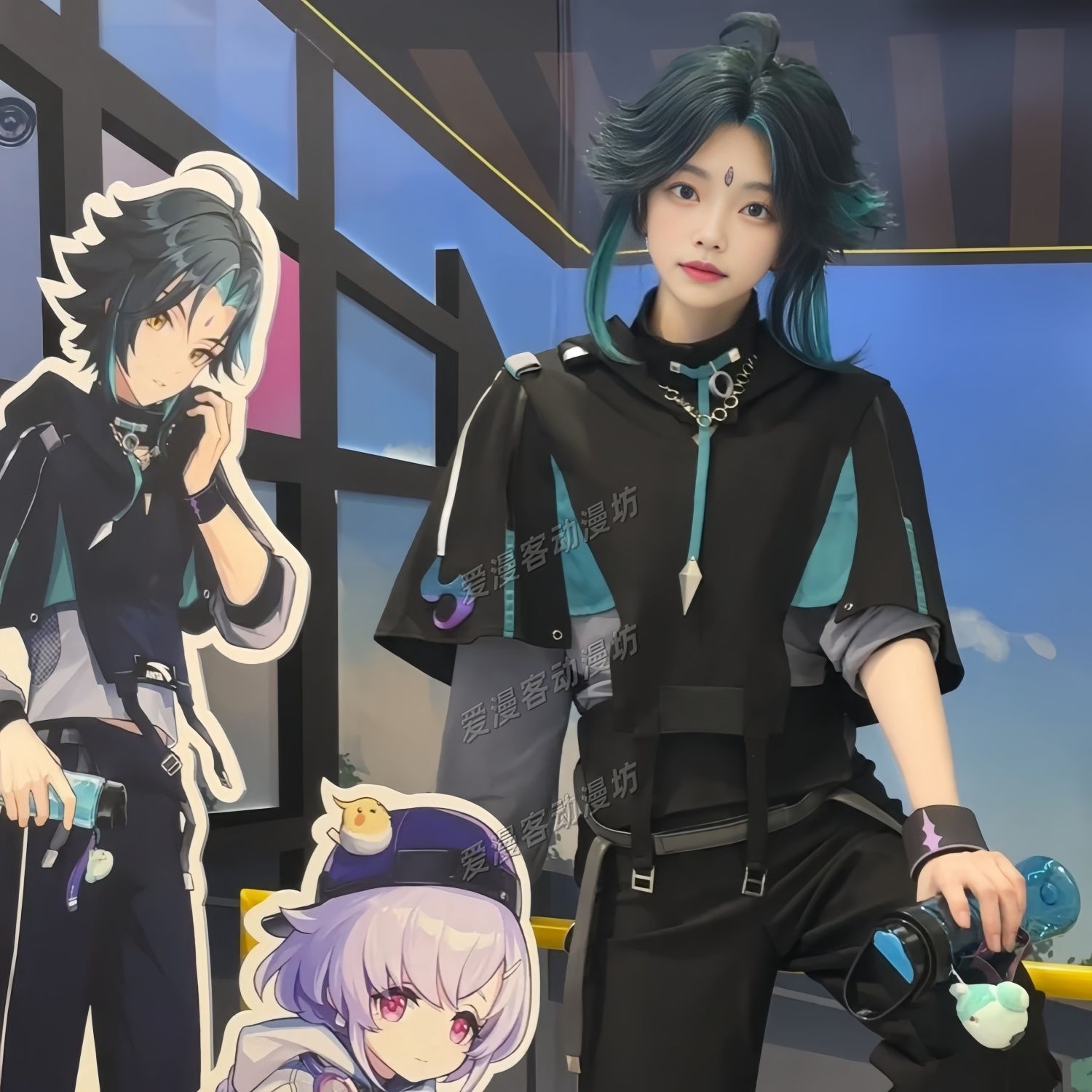 Halloween XIAO Costumes Game G - огляд і ціна Anime Cosplay Male