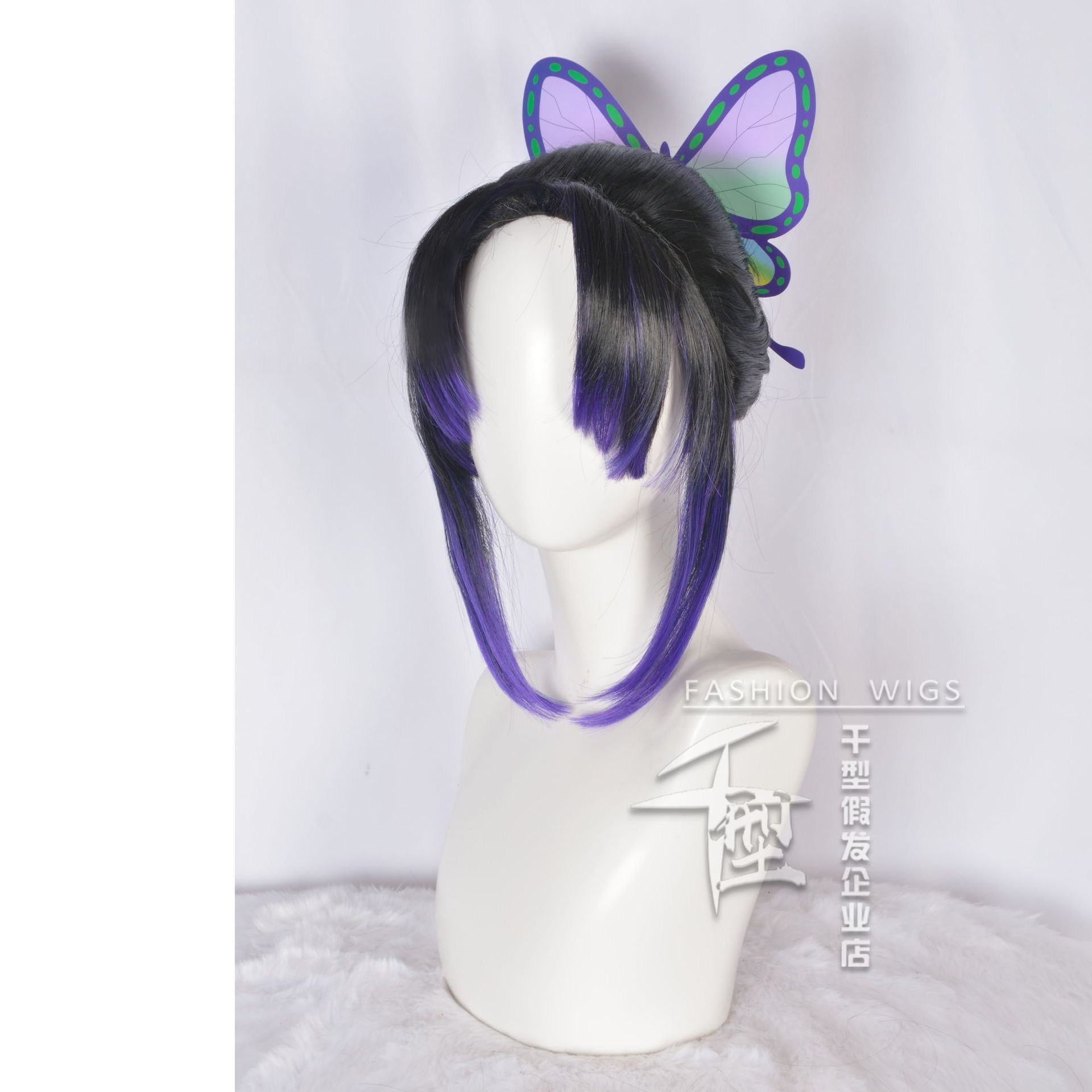 Anime Chasseur De Demons Cospl - огляд і ціна Anime Cosplay Long Black Hair