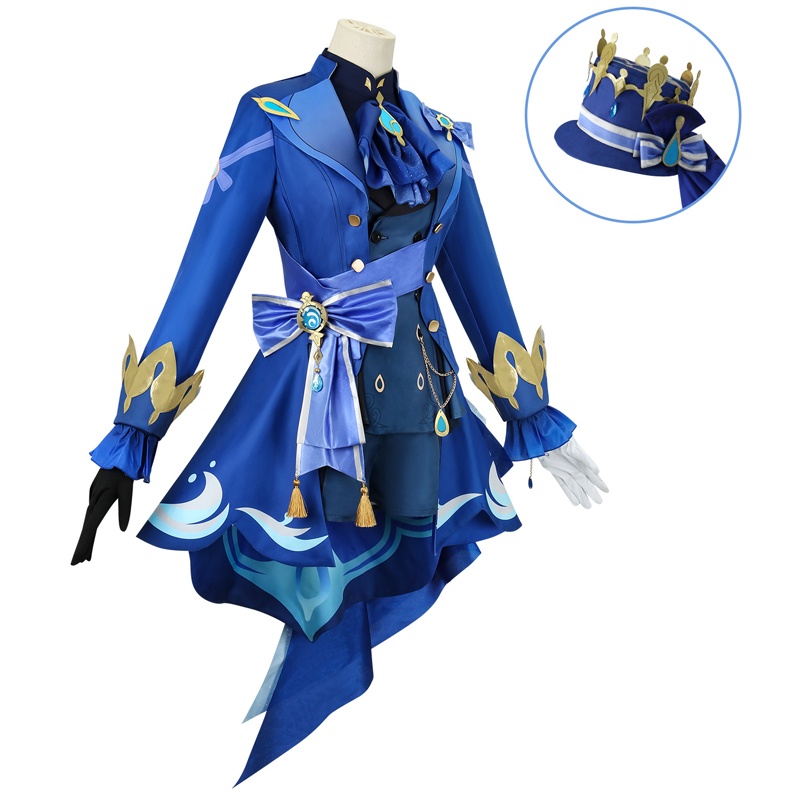 Furina Cosplay Costume Wig Hai - огляд і ціна Violet Evergarden Dress