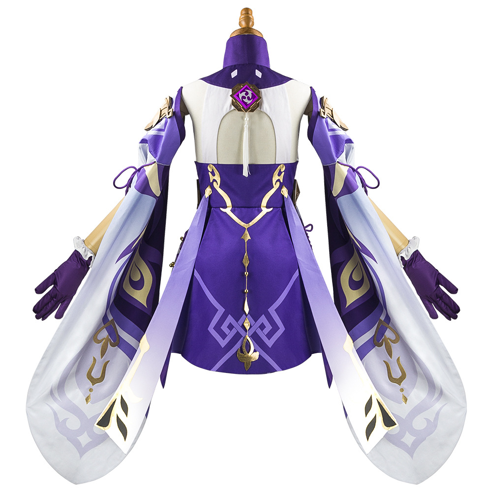 Genshin Impact Keqing Cosplay  - огляд і ціна Anime Cosplay Jumpsuit