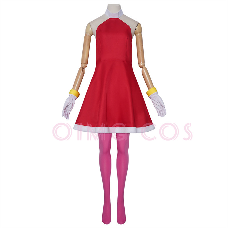 Amy Rose Cosplay Costume Adult - огляд і ціна Anime Cosplay Female Characters