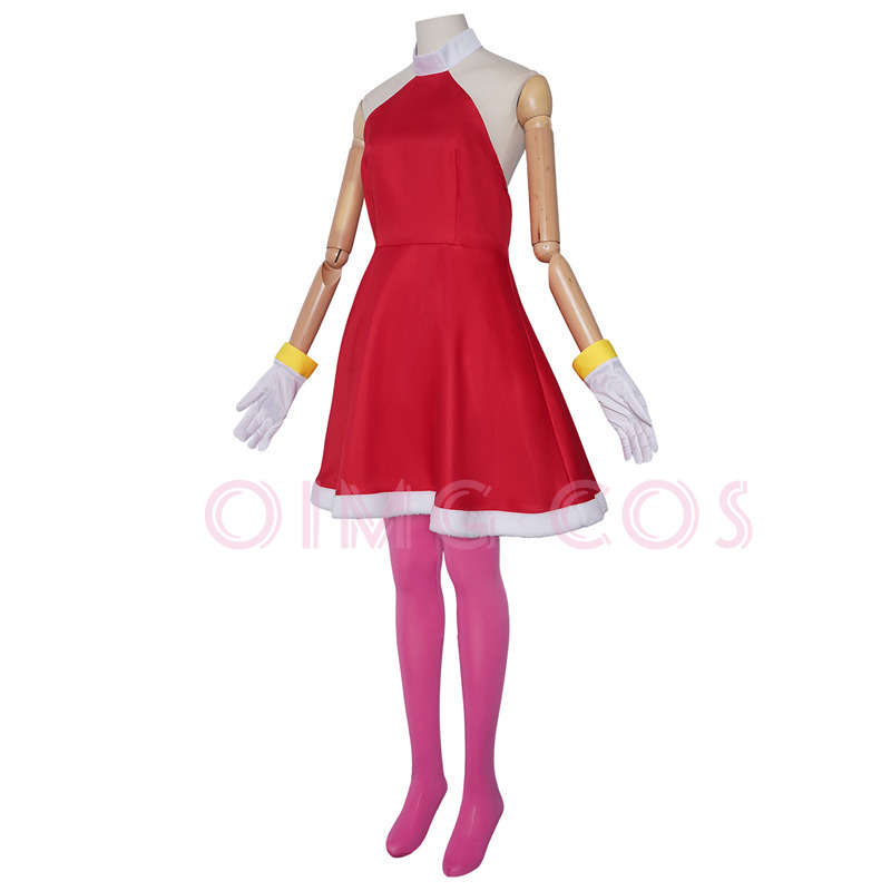 Amy Rose Cosplay Costume Adult - огляд і ціна Anime Cosplay Female Characters