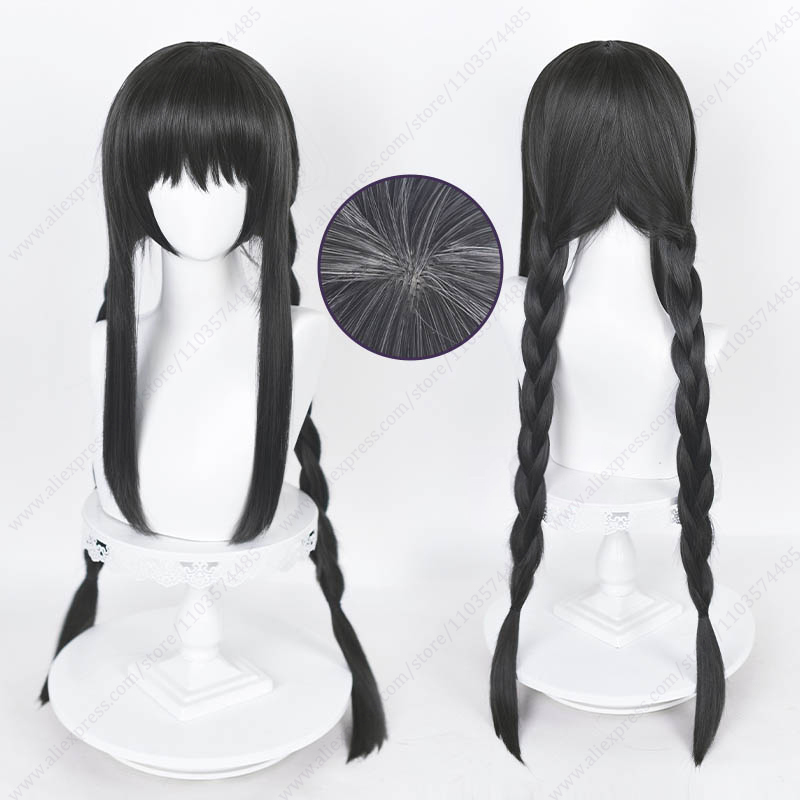 Akemi Homura 90cm Long Straigh - огляд і ціна Anime Cosplay Long Black Hair