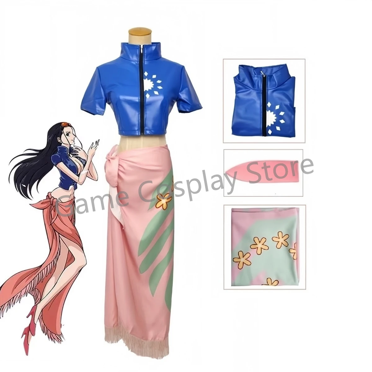 Nico Robin Cosplay Costume Dre - огляд і ціна Violet Evergarden Dress
