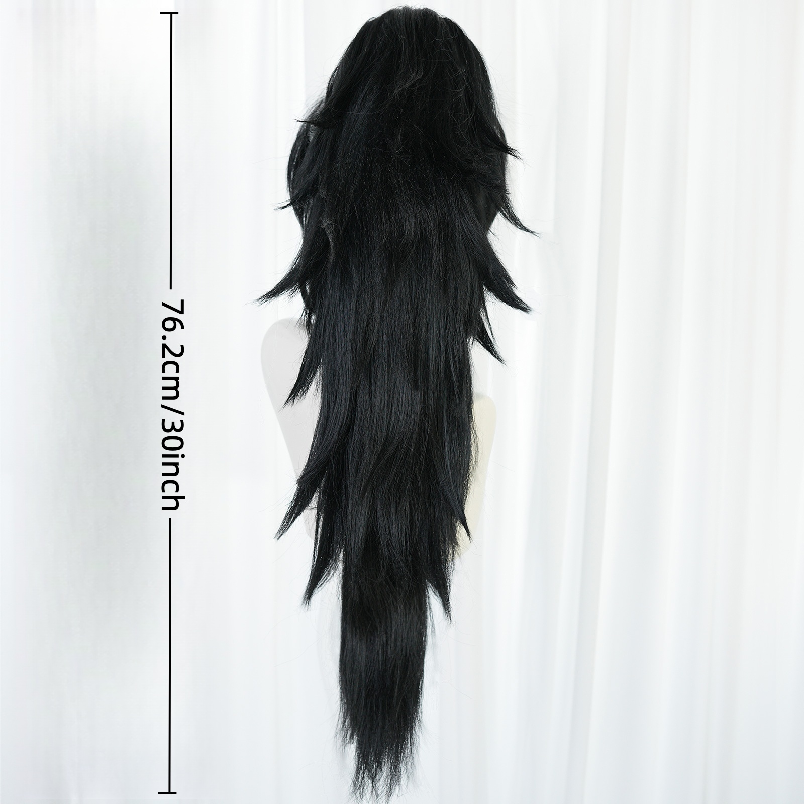 Anime cosplay wig black hairst - огляд і ціна Cosplay Anime Expo
