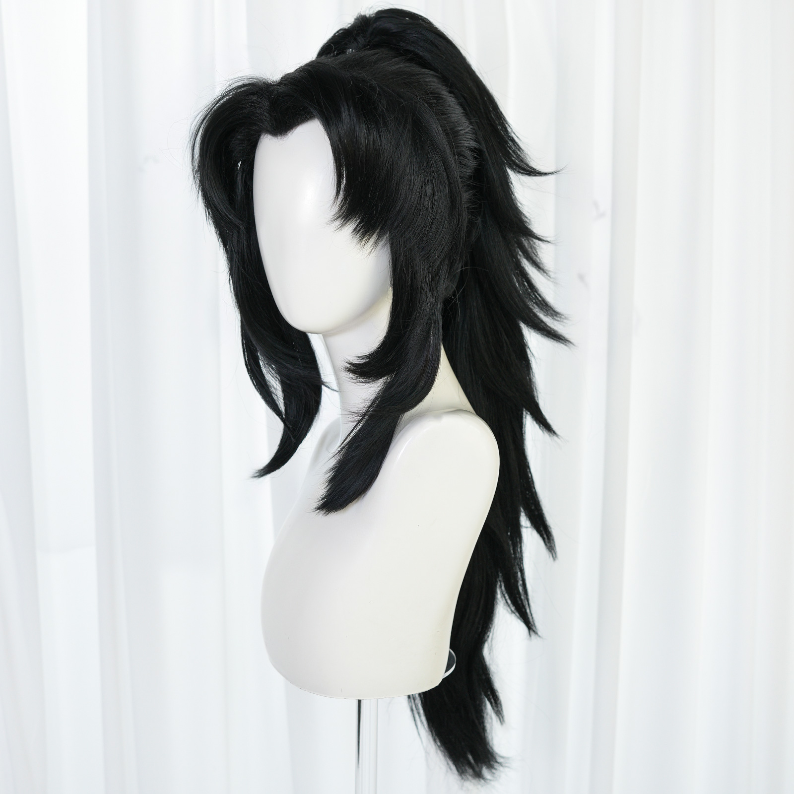 Anime cosplay wig black hairst - огляд і ціна Cosplay Anime Expo