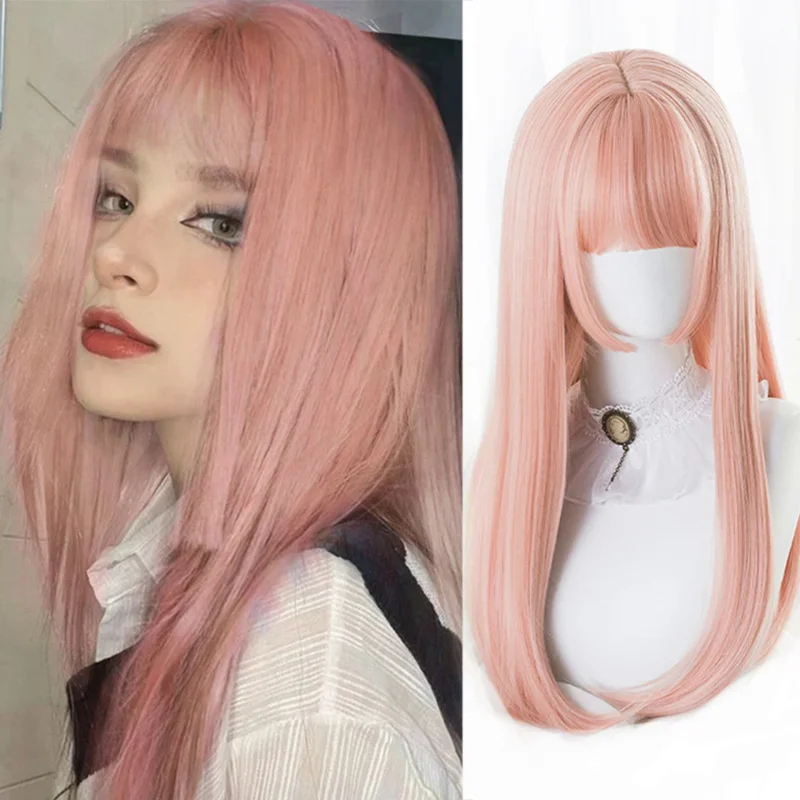2026 Houyan synthetic long str - огляд і ціна Anime Cosplay Long Black Hair