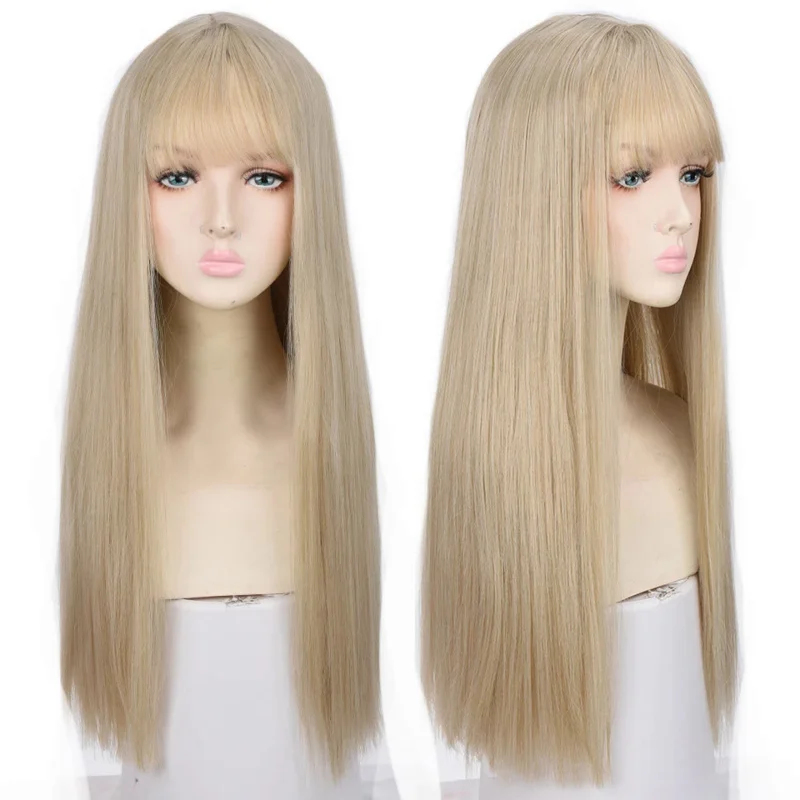 2026 Houyan synthetic long str - огляд і ціна Anime Cosplay Long Black Hair