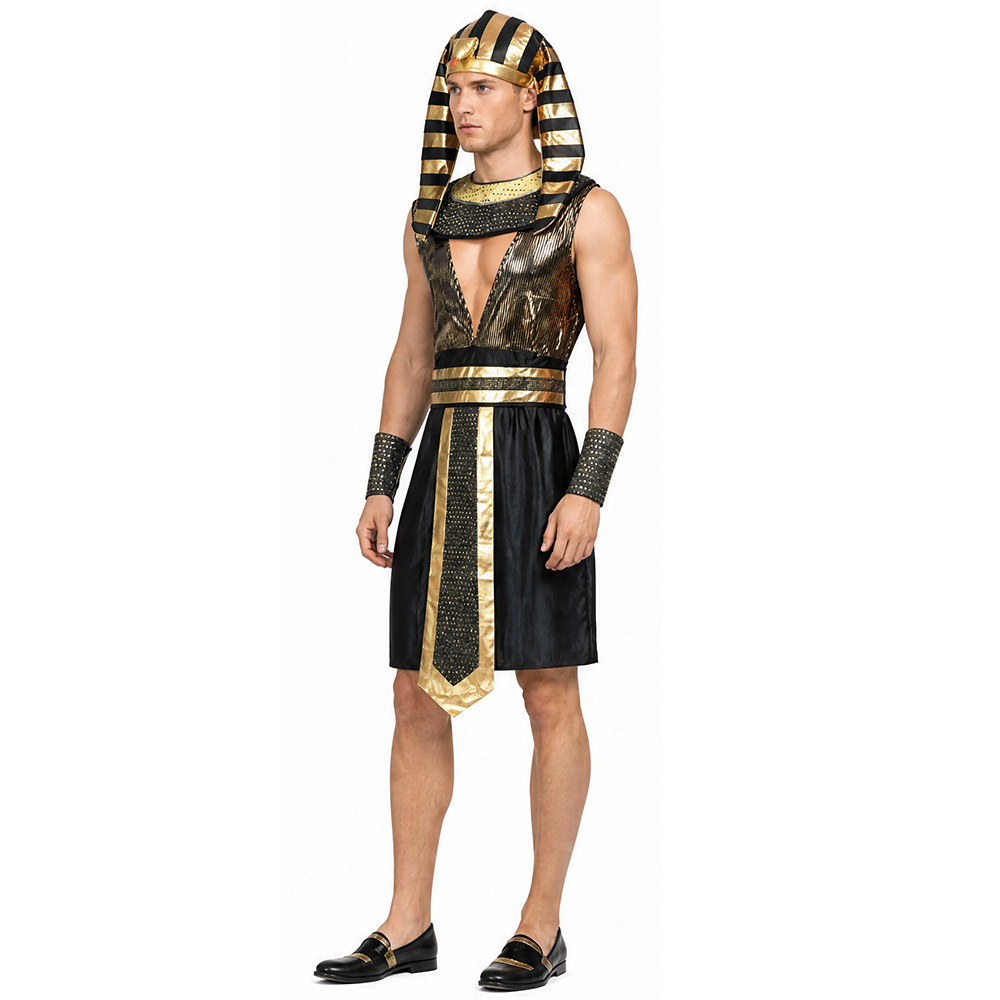 Men Egyptian Pharaoh Costume A - огляд і ціна Egypt Cosplay Anime