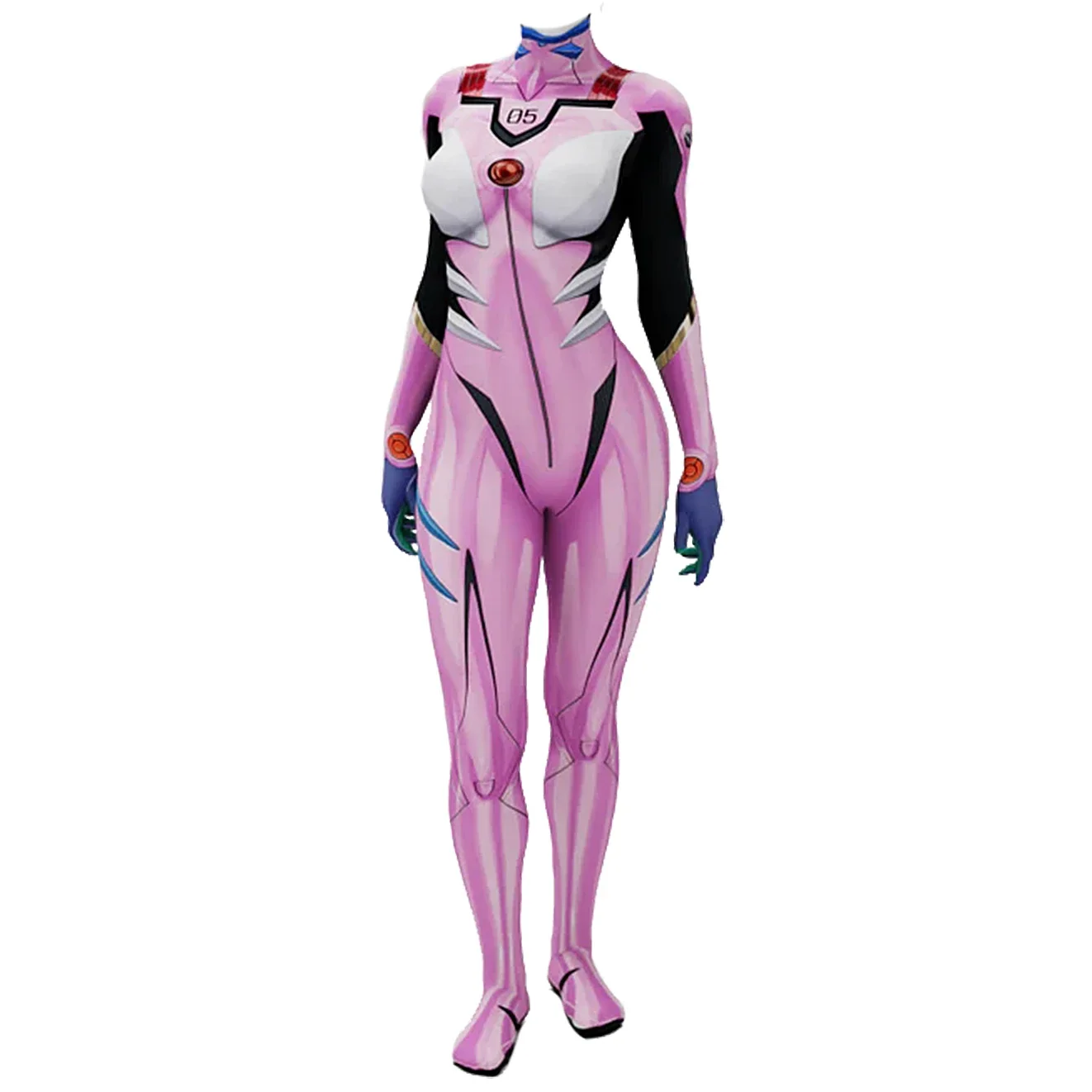 Anime EVA 05 Makinami Cosplay  - огляд і ціна Anime Cosplay For Girls