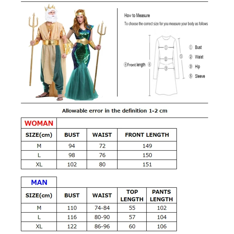 ❤2026✚Women Sea Siren Mermaid  - огляд і ціна Egypt Cosplay Anime