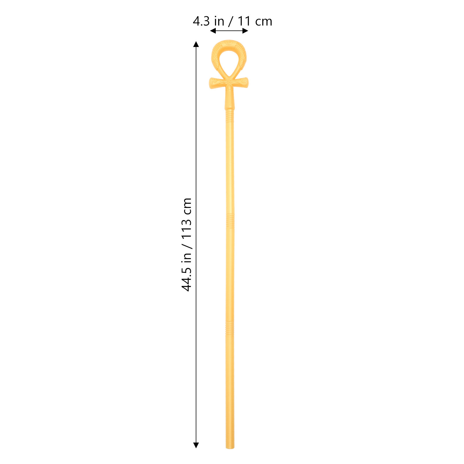 1pc Pharaoh Scepter Halloween  - огляд і ціна Egypt Cosplay Anime