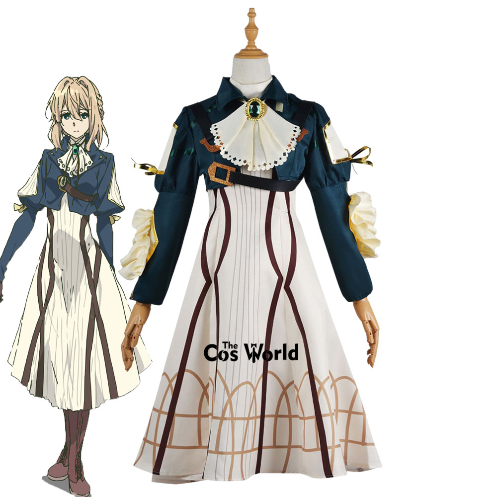 Violet Evergarden Dress Unifor - огляд і ціна Violet Evergarden Dress