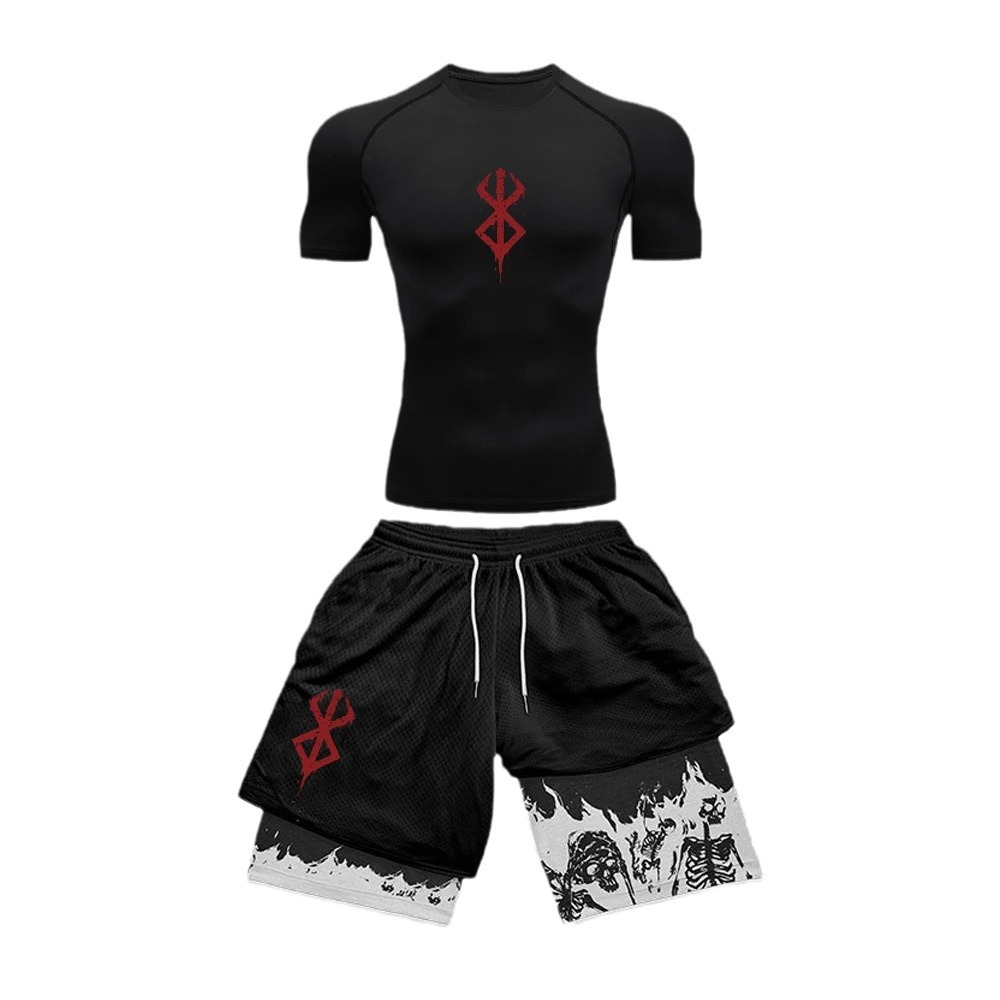 2Pcs/set Berserk Anime Sports  - огляд і ціна Quick Anime Cosplay