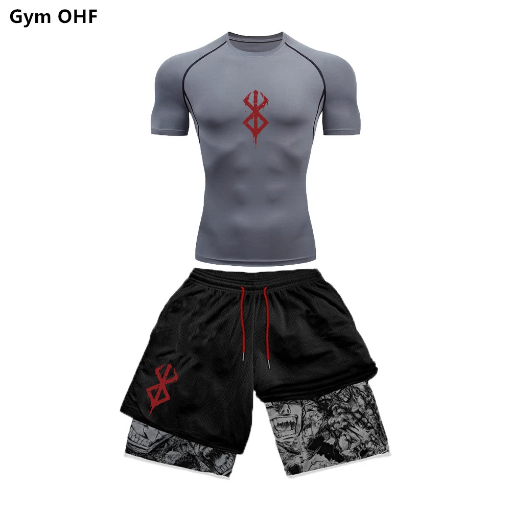 2Pcs/set Berserk Anime Sports  - огляд і ціна Quick Anime Cosplay
