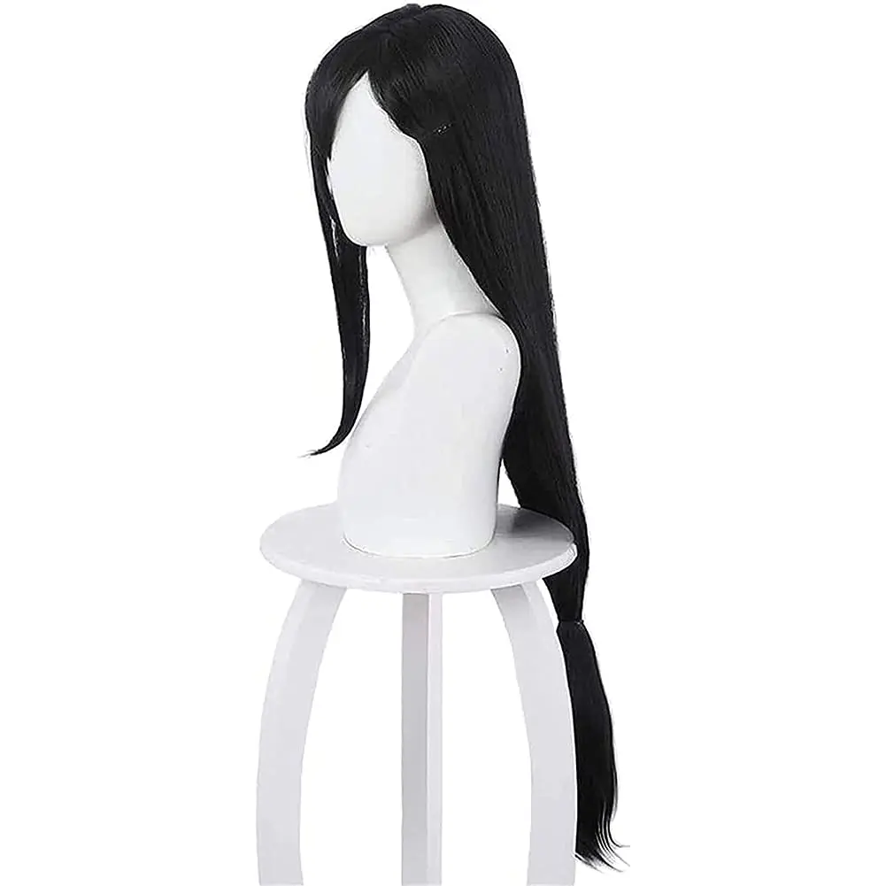 Tifa Lockhart Cosplay Wig Anim - огляд і ціна Anime Cosplay Long Black Hair