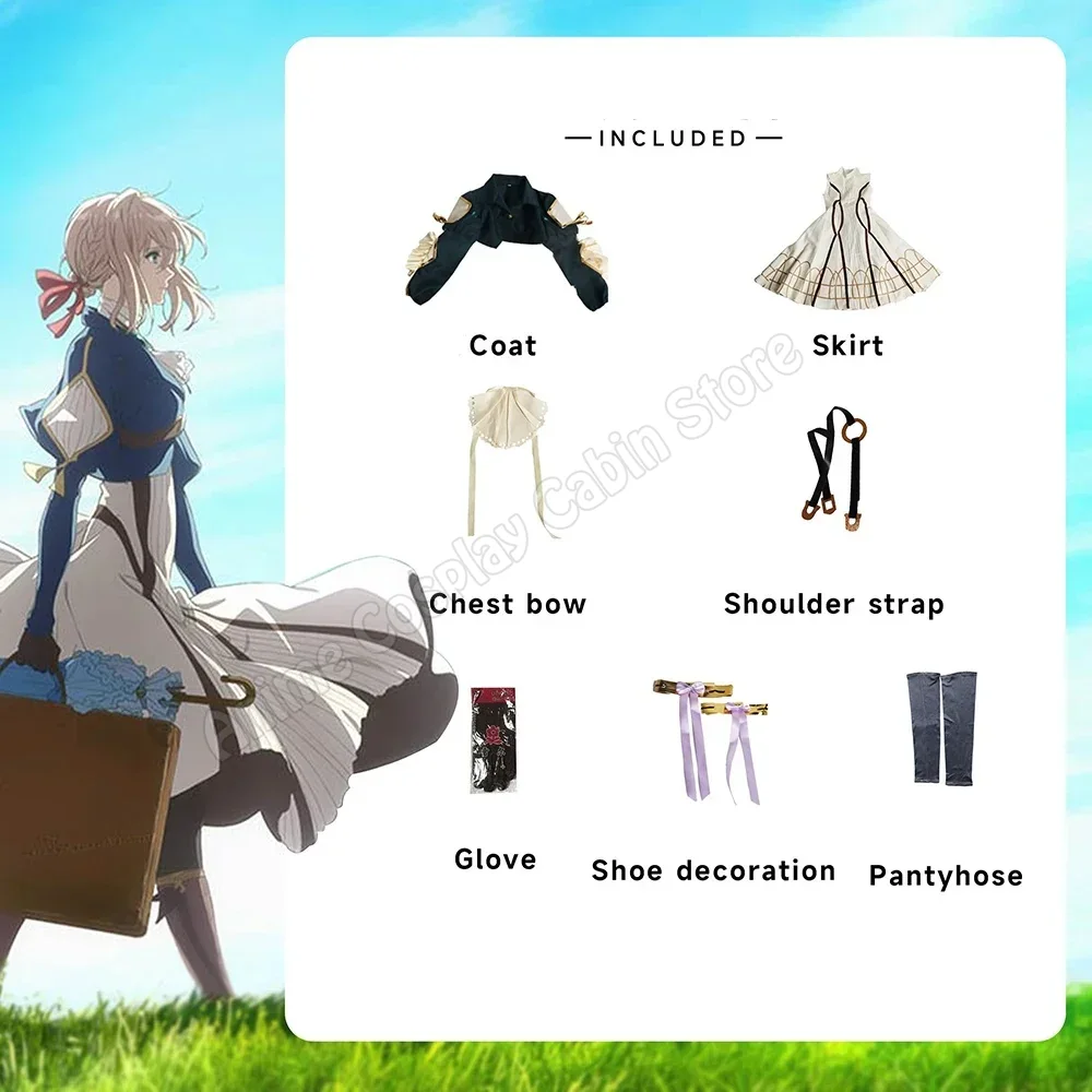 Anime Violet Evergarden Cospla - огляд і ціна Violet Evergarden Dress