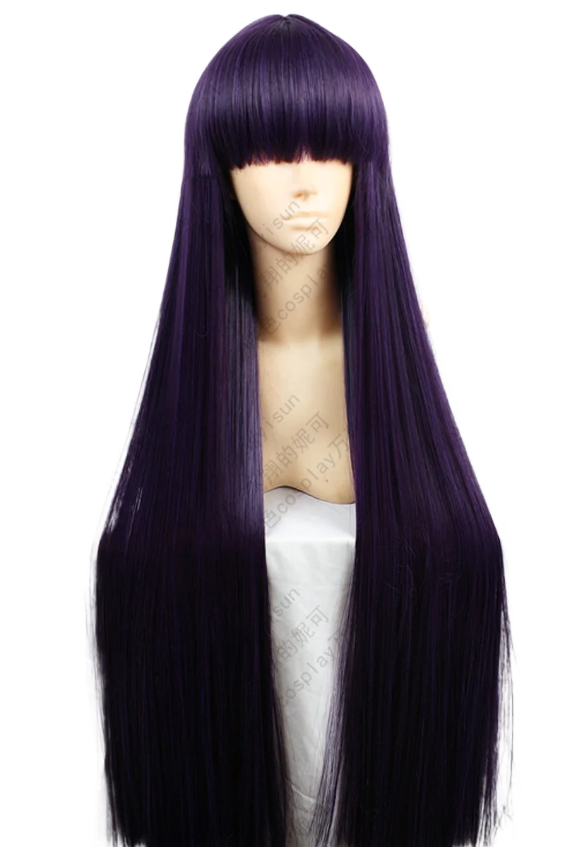 Sailor Mars Rei Hino 100CM Lon - огляд і ціна Anime Cosplay Long Black Hair