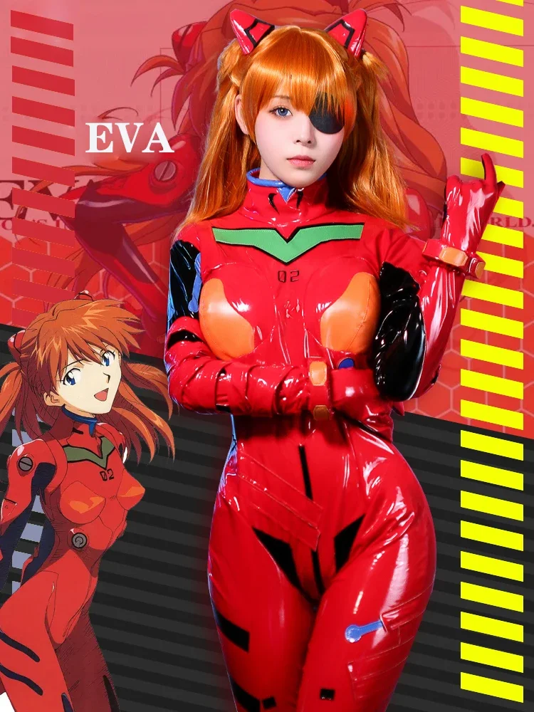 New Eva Shikinami Asuka Langle - огляд і ціна Anime Cosplay Japanese