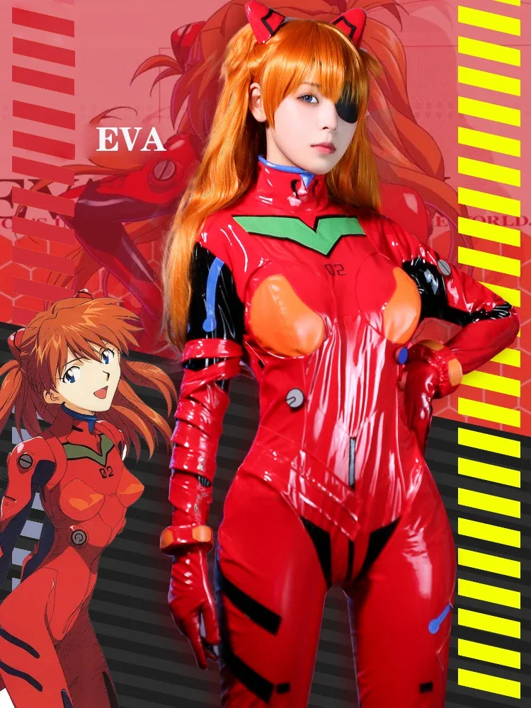 New Eva Shikinami Asuka Langle - огляд і ціна Anime Cosplay Japanese