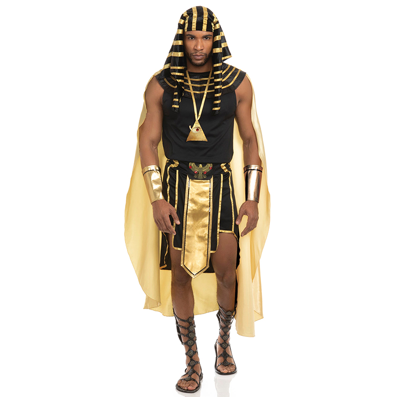 Men Egyptian Costume Set 7 Pcs - огляд і ціна Egypt Cosplay Anime