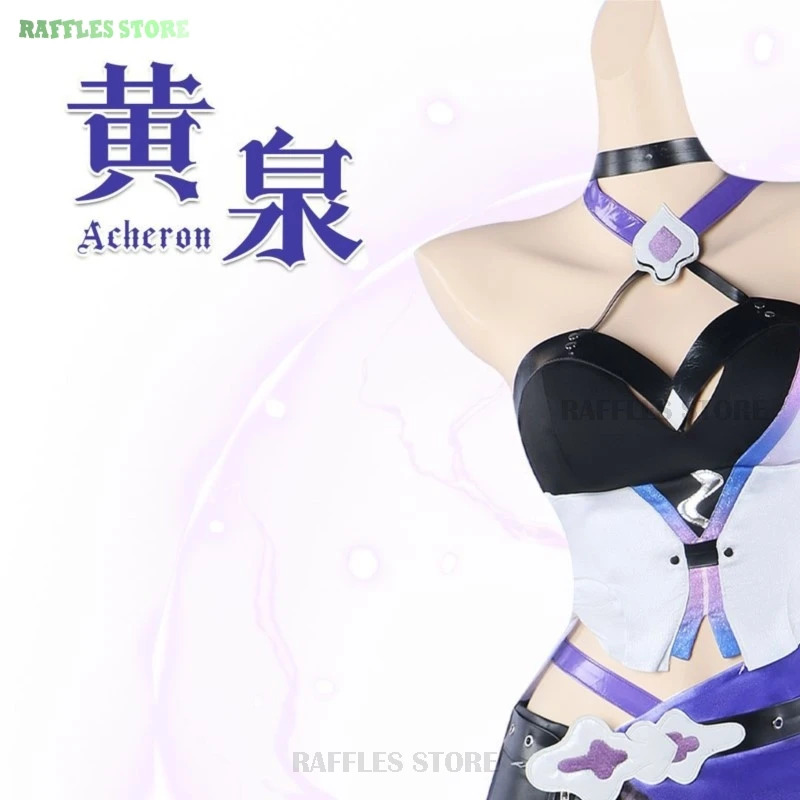2025 Acheron Costume Wig Game  - огляд і ціна Anime Cosplay Event 2025