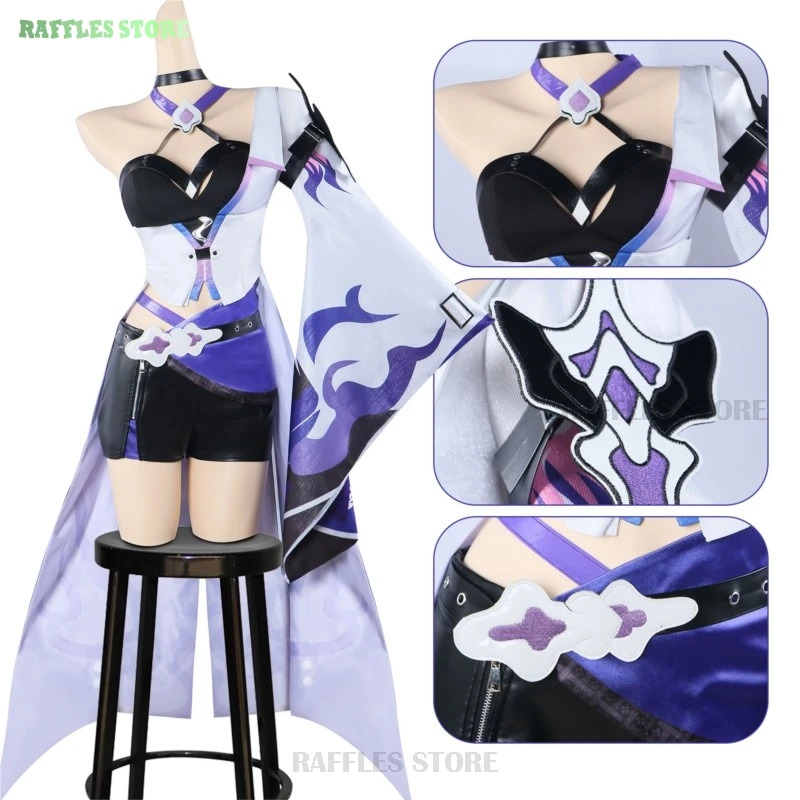 2025 Acheron Costume Wig Game  - огляд і ціна Anime Cosplay Event 2025
