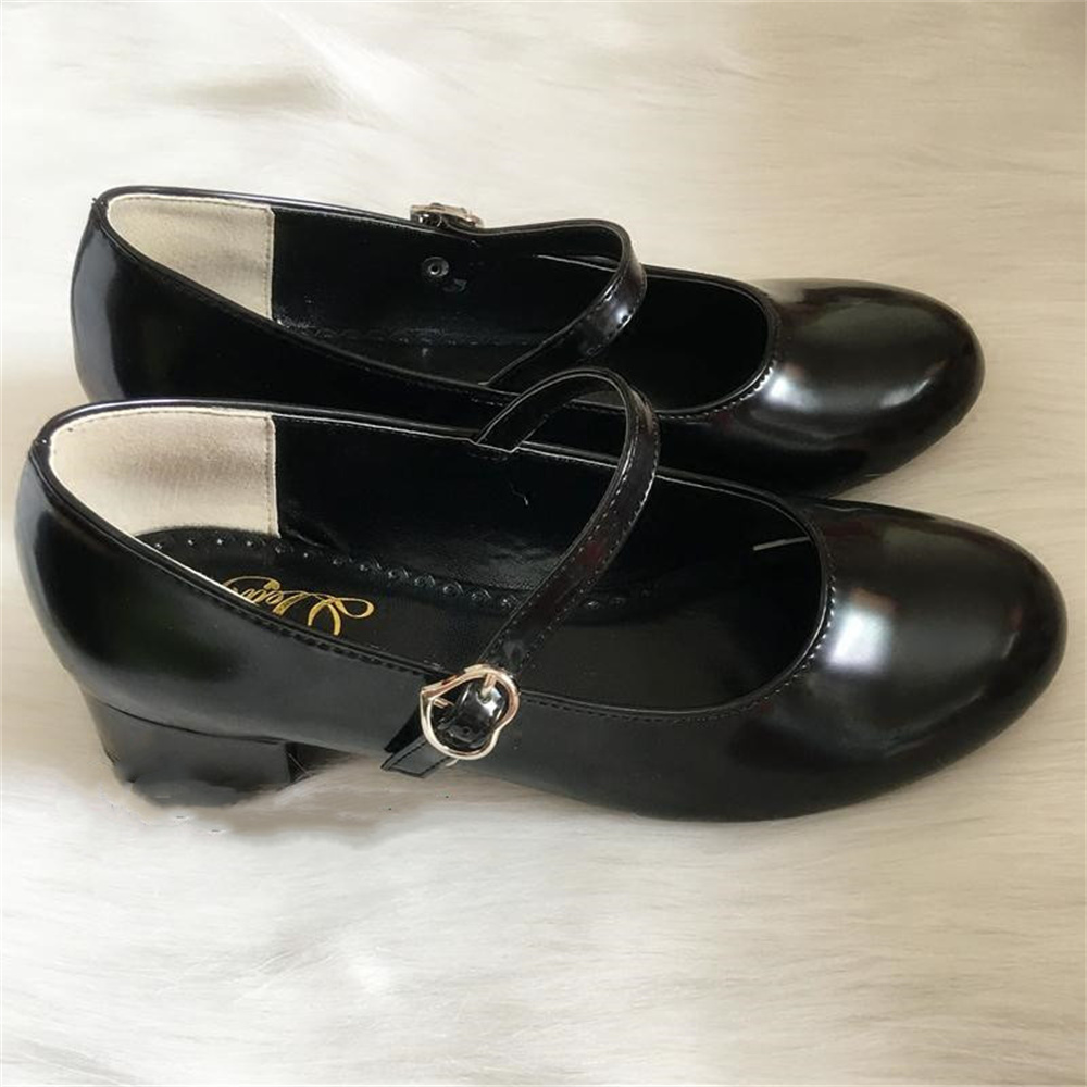 Low Heel Round Head PU Shoes G - огляд і ціна Cosplay Korean Anime