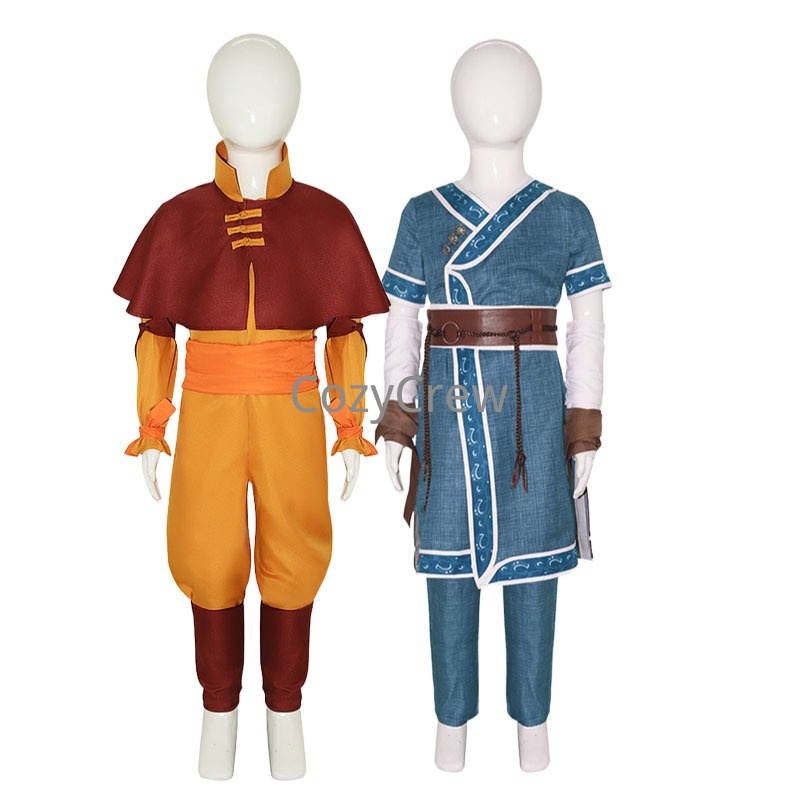 Cosplay Costume Aang Katara Fu - огляд і ціна Anime Cosplay Netflix