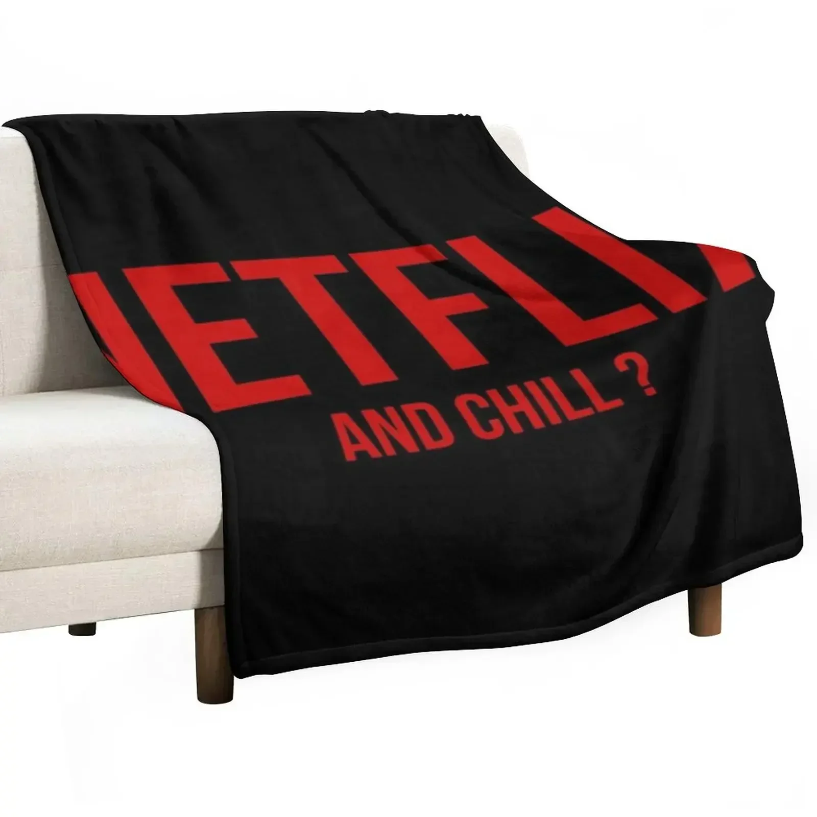 Netflix and chill Throw Blanke - огляд і ціна Anime Cosplay Netflix