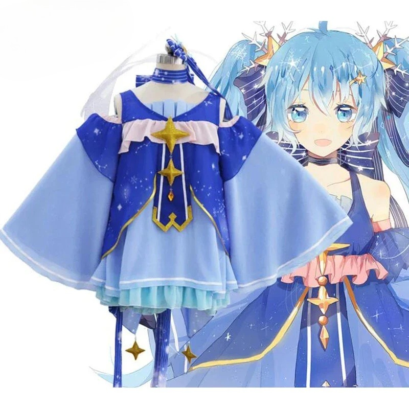 Costume de Cosplay de Snow Mi  - огляд і ціна Anime Cosplay Lolita