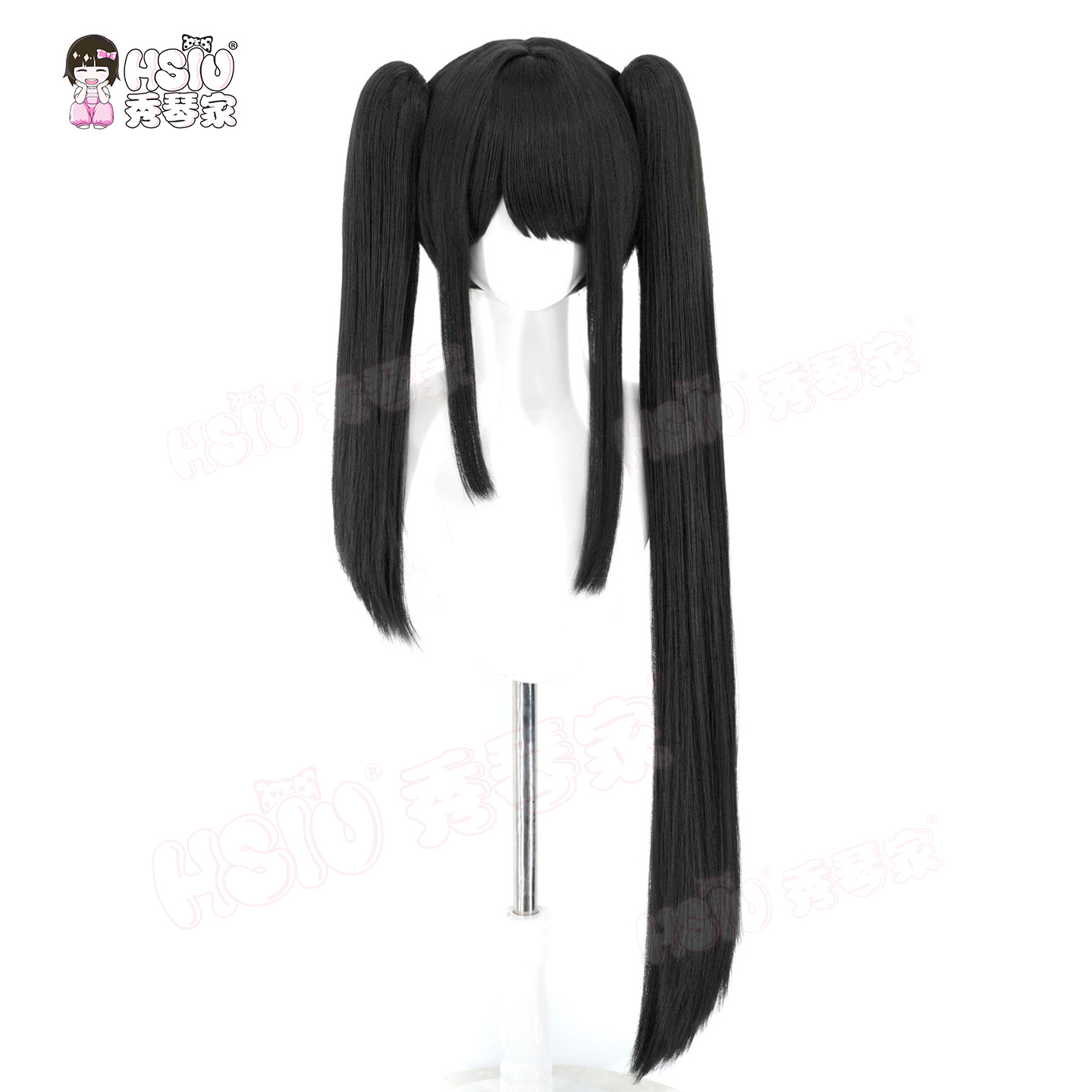 Date A Live Tokisaki Kurumi Co - огляд і ціна Anime Cosplay Long Black Hair