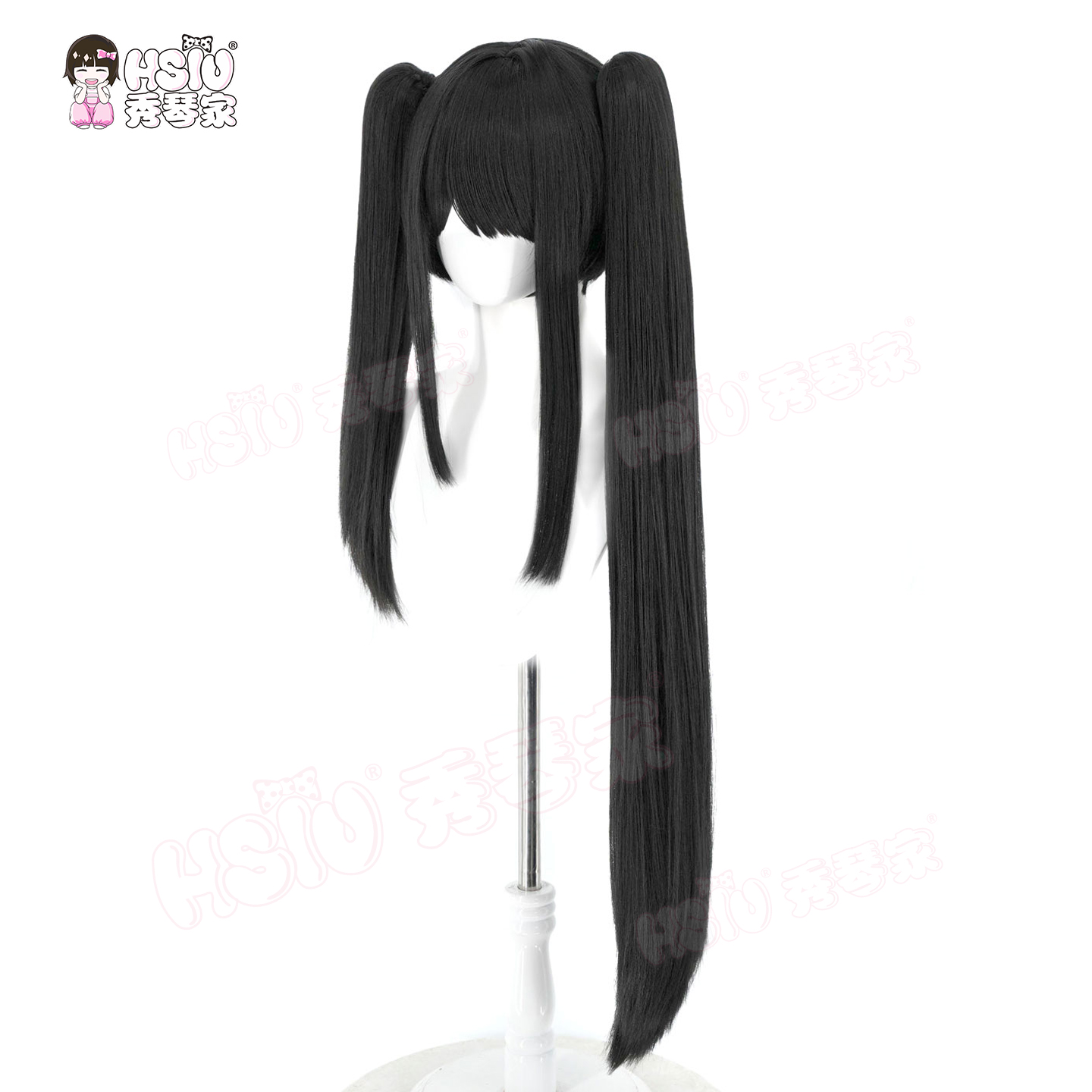 Date A Live Tokisaki Kurumi Co - огляд і ціна Anime Cosplay Long Black Hair