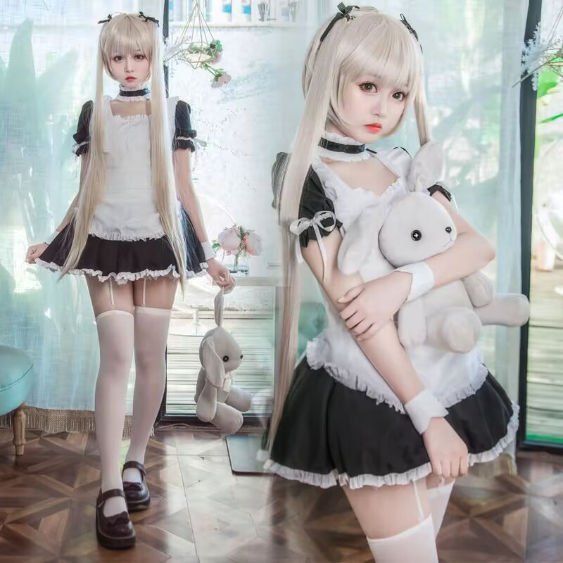 Women Sexy Servant Waiter Apro - огляд і ціна Anime Cosplay Lolita