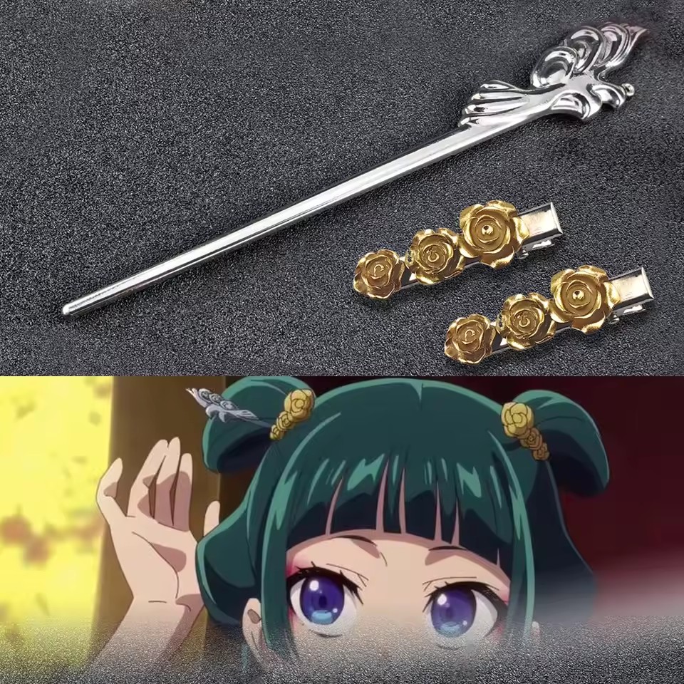 Apothecary Diaries Alloy Hairp - огляд і ціна Anime Cosplay Shop