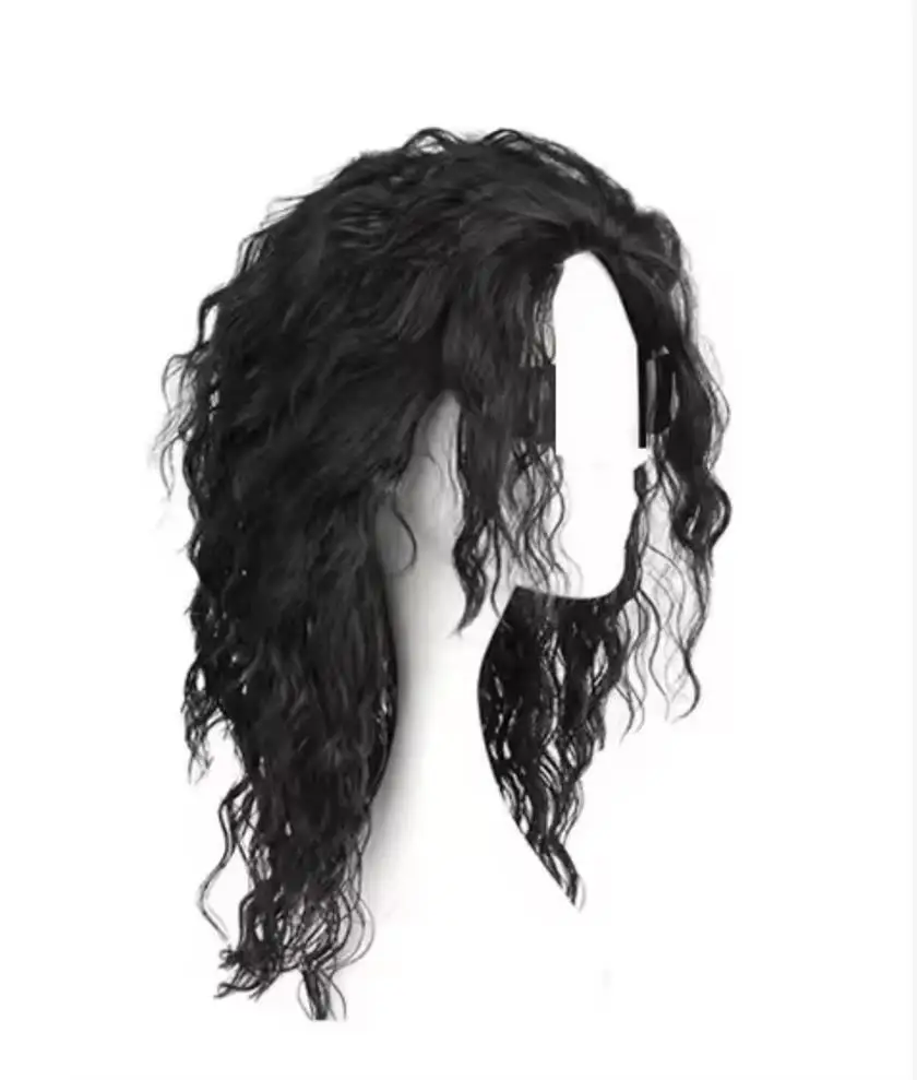 Anime Michael Jackson Cosplay  - огляд і ціна Anime Cosplay Long Black Hair