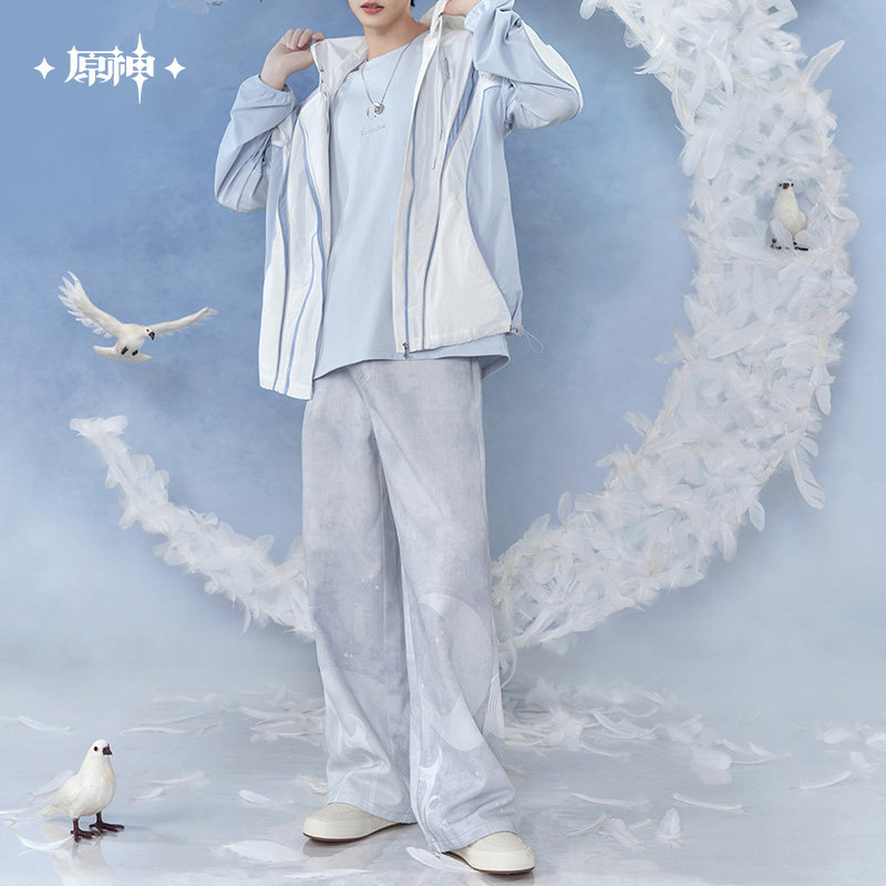 Original Columbina Printed cas - огляд і ціна Anime Cosplay Male